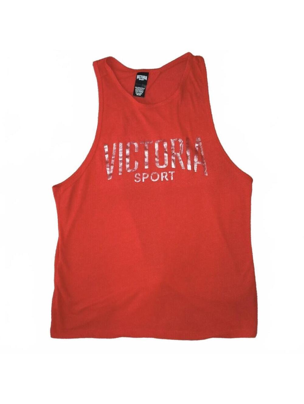 Victoria Sport Red Open Back Athletic Workout Tank XS by Victoria's Secret F/13